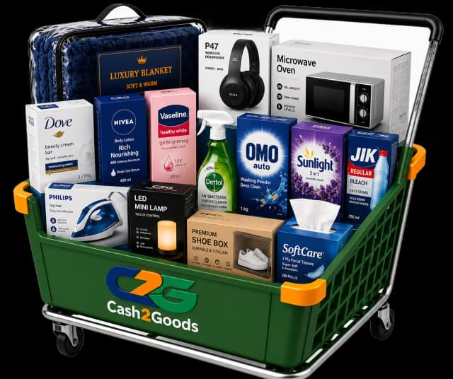 cash2goods 3D household goods