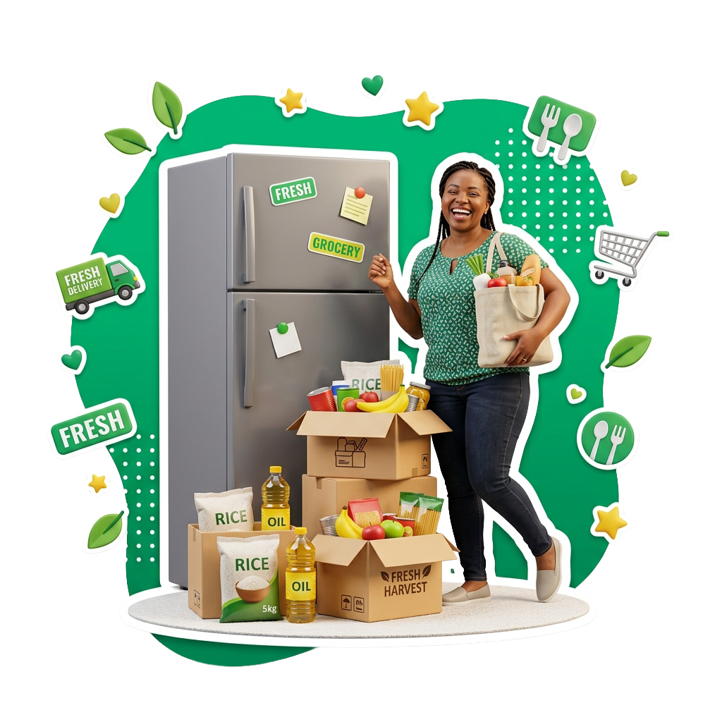 HOME ESSENTIALS banner illustration
